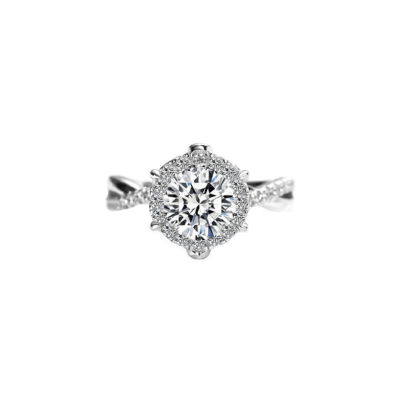Anillo con diamante (0.789 ct- 0.989 ct)