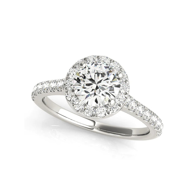 Anillo con diamante (0.749 ct- 0.797 ct)