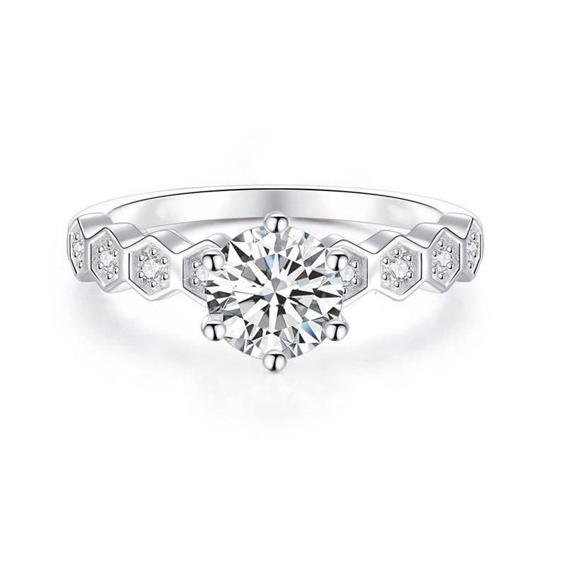 Anillo con diamante (1.226 ct- 1.306 ct)