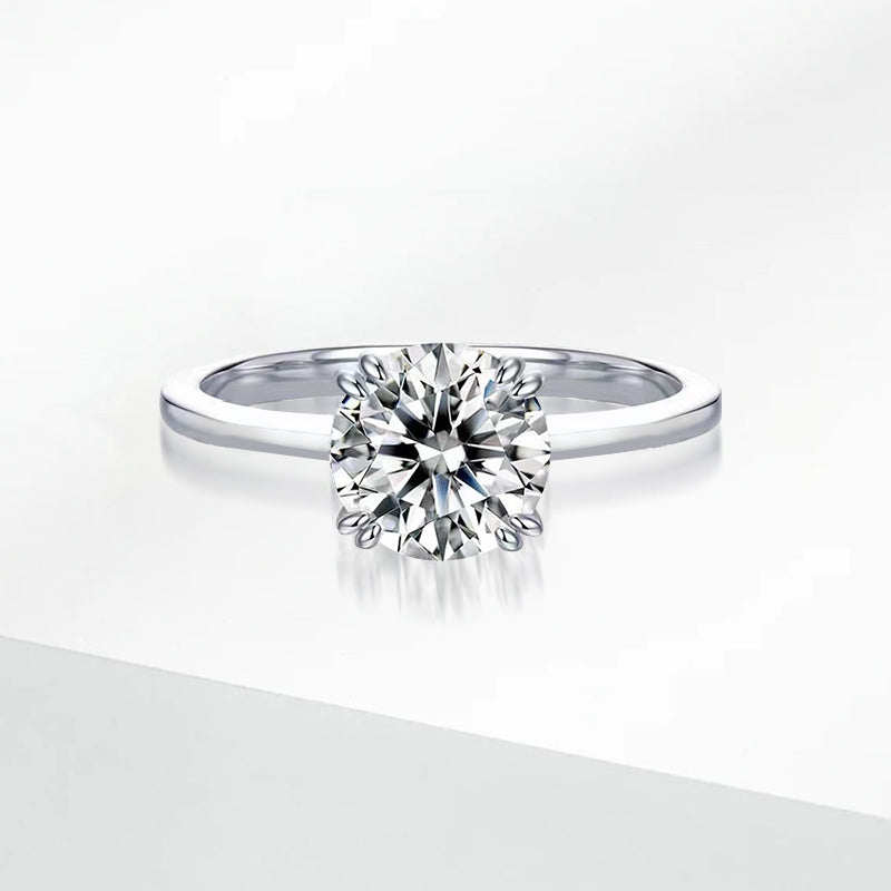 Anillo con diamante (3.27 ct)