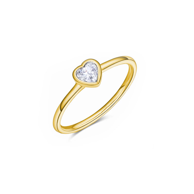 Anillo con diamante (1.009 ct)
