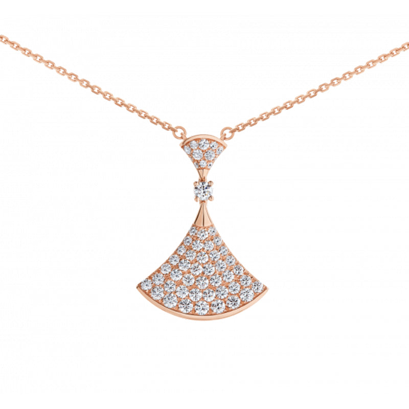 Cadena con dije con diamante (0.943 ct)