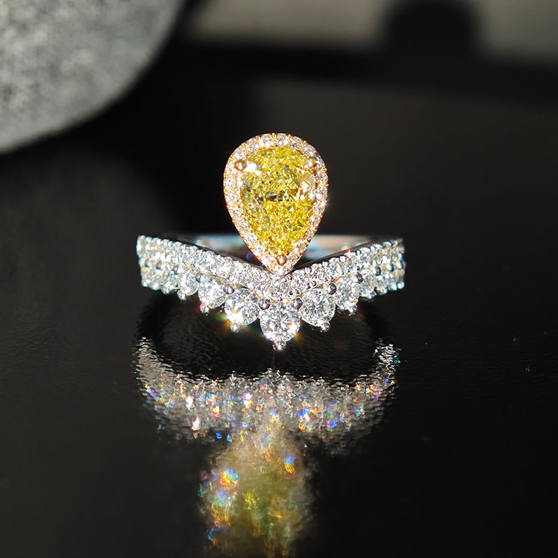 Churumbela con diamante (1.858 ct)