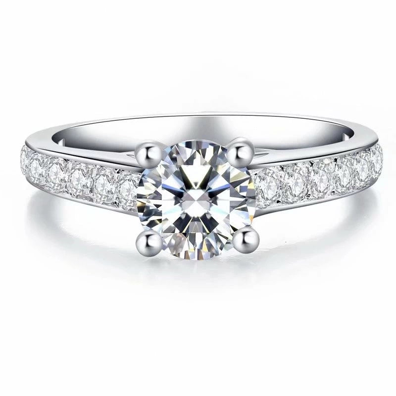 Anillo con diamante (2.521 ct)