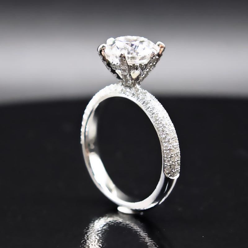 Anillo con diamante (2.712 ct- 3.155 ct)