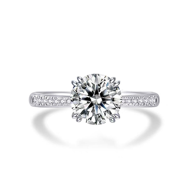 Anillo con diamante (2.701 ct)