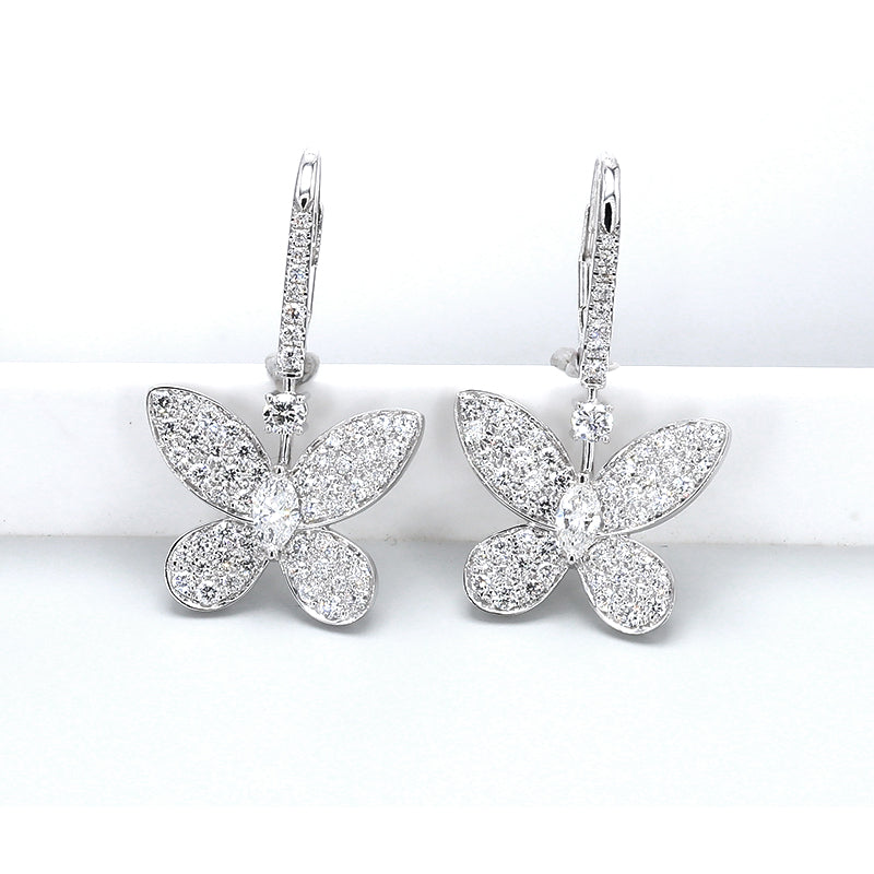Broqueles con diamante (1.823 ct- 1.835 ct)