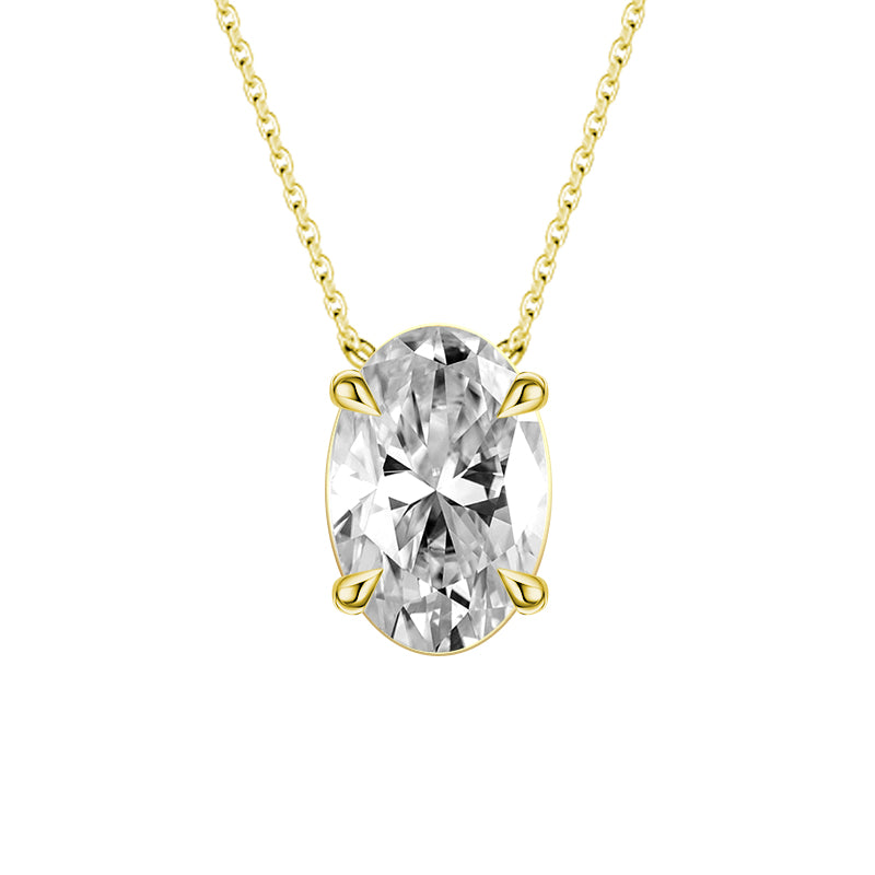 Cadena con dije con diamante (0.634 ct- 0.667 ct)