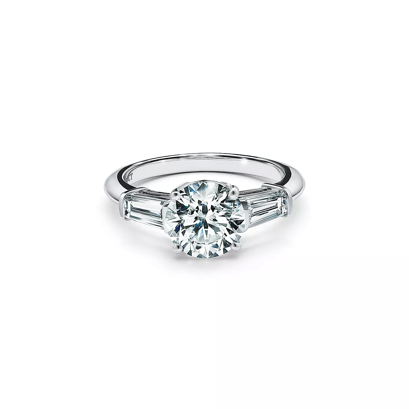 Anillo con diamante (1.096 ct- 1.136 ct)