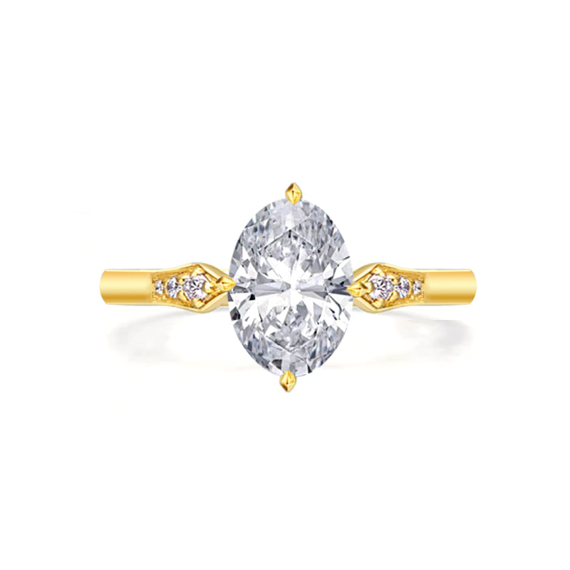 Anillo con diamante (2.103 ct)