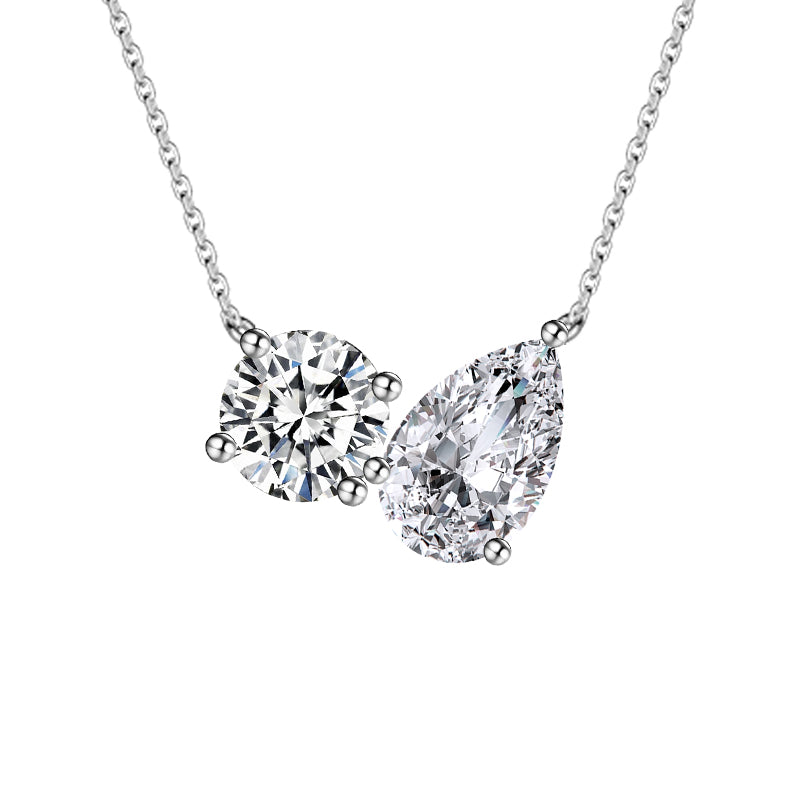 Cadena con dije con diamante (0.835 ct)