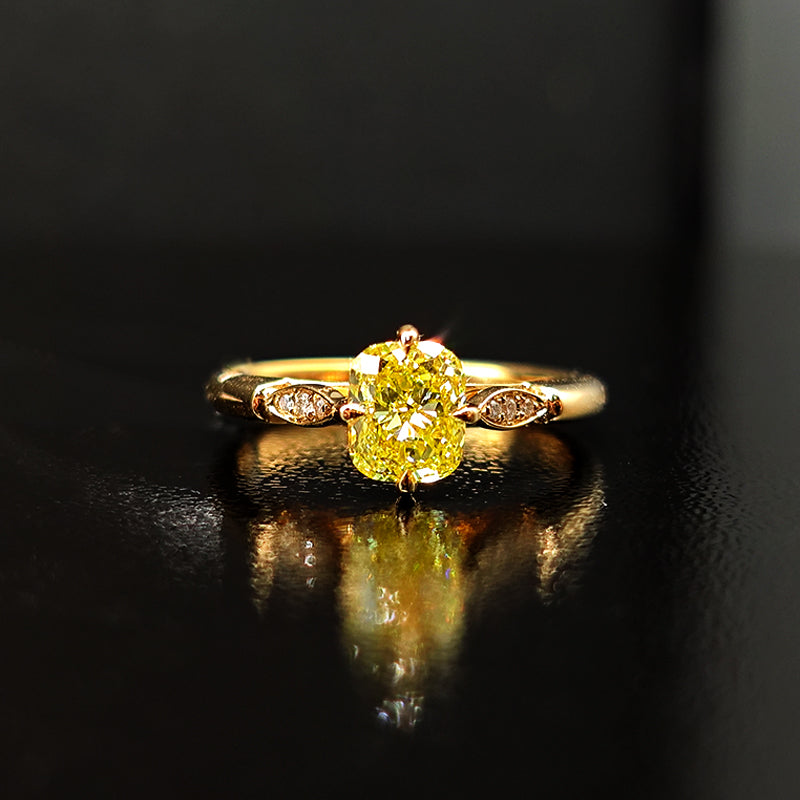 Anillo con diamante (1.146 ct)
