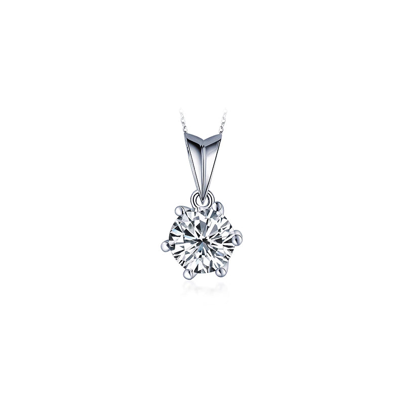 Cadena con dije con diamante (1.563 ct)