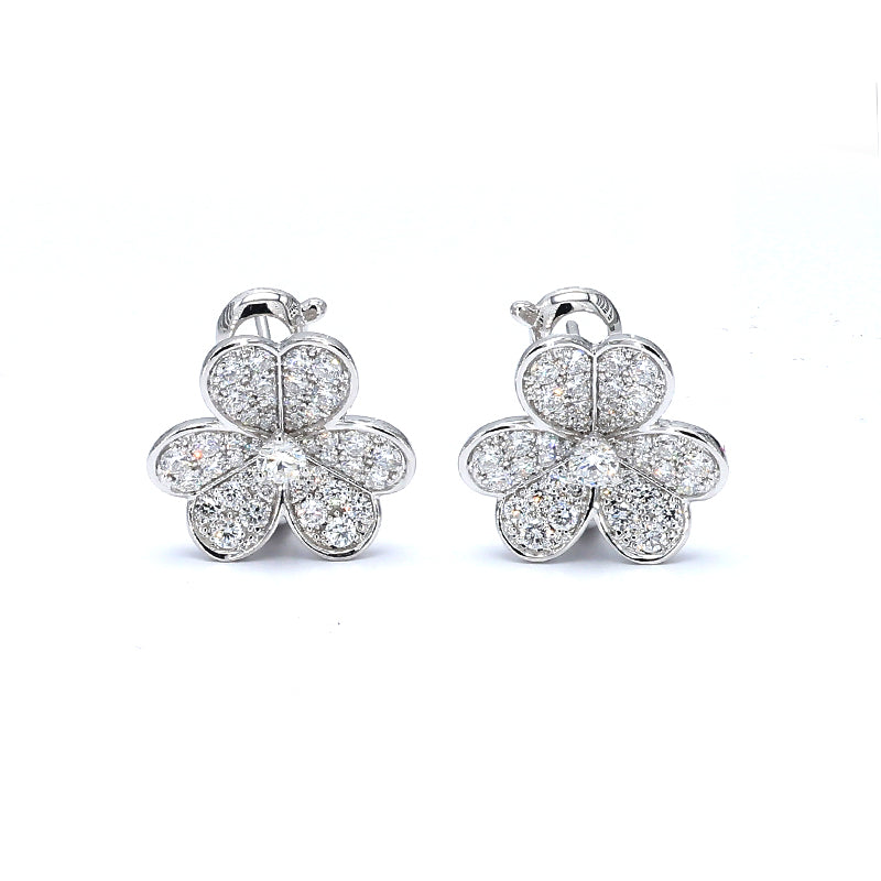 Broqueles con diamante (1.182 ct)