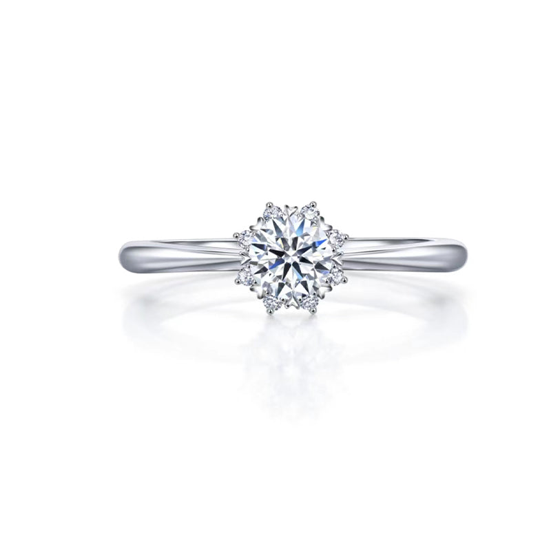 Anillo con diamante (1.171 ct- 1.186 ct)