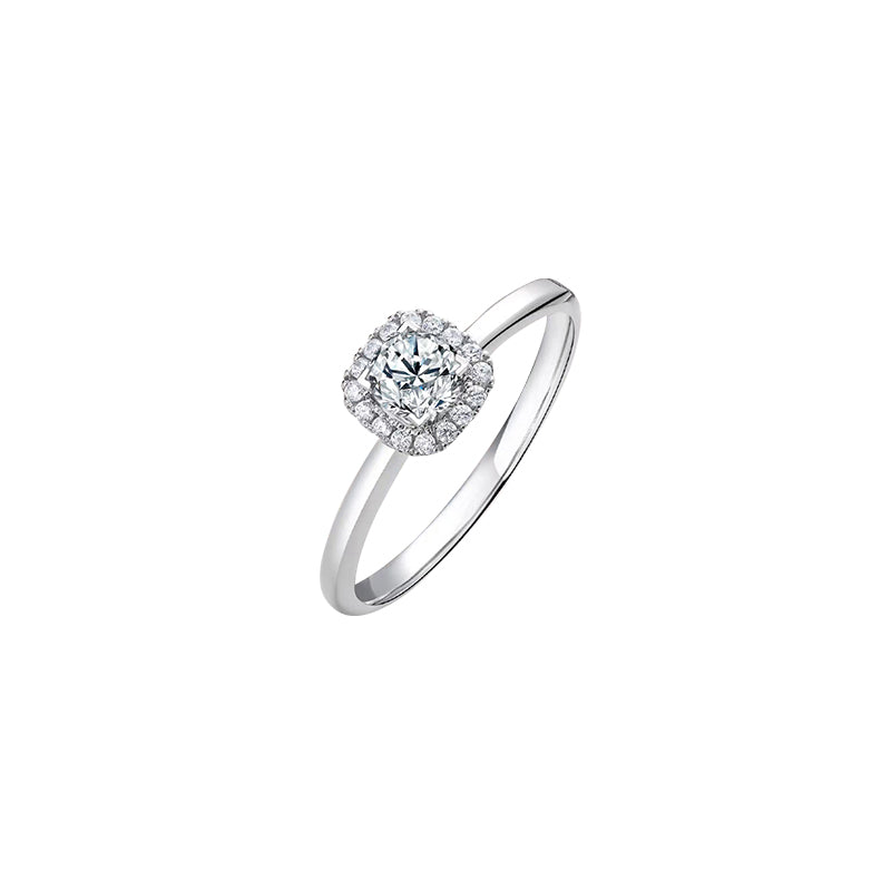 Anillo con diamante (1.277 ct- 1.317 ct)