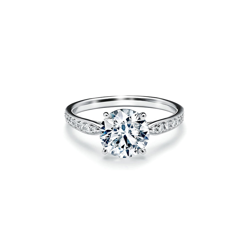 Anillo con diamante (1.264 ct- 1.341 ct)