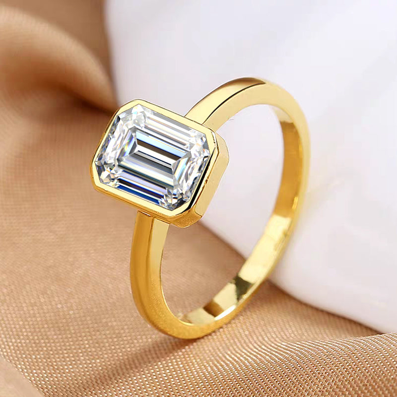 Anillo con diamante (1.066 ct- 1.152 ct)