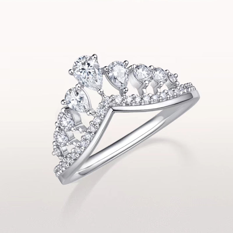 Anillo con diamante (0.36 ct)