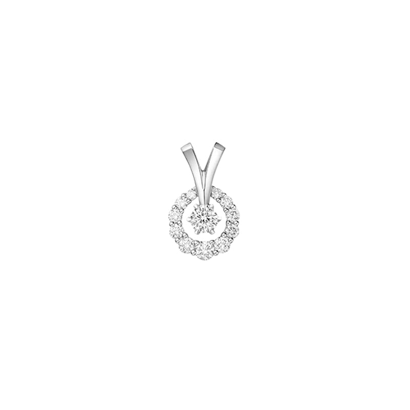 Charm con diamante (1.974 ct)