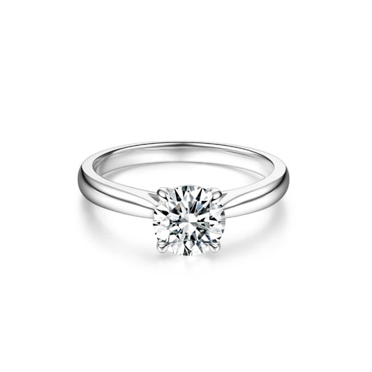Anillo con diamante (1.0 ct- 1.07 ct)