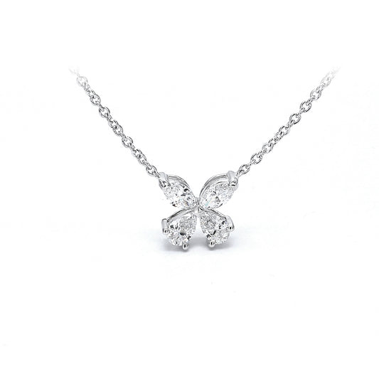 Cadena con dije con diamante (0.711 ct- 0.812 ct)