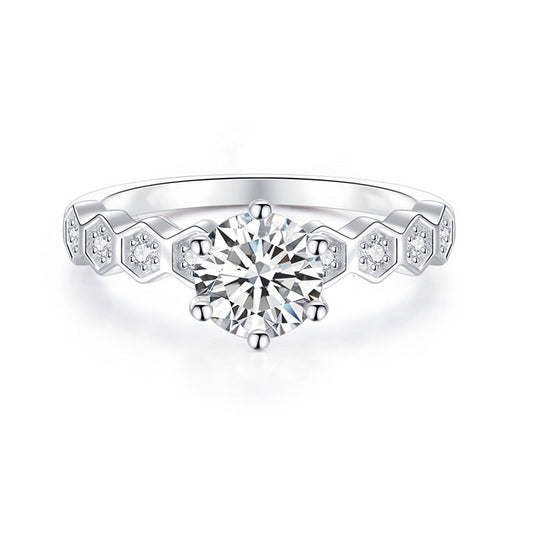 Anillo con diamante (1.226 ct- 1.306 ct)