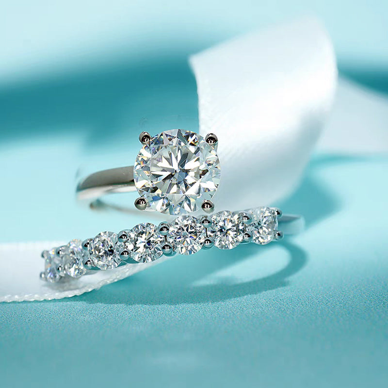 Anillo con diamante (1.612 ct)