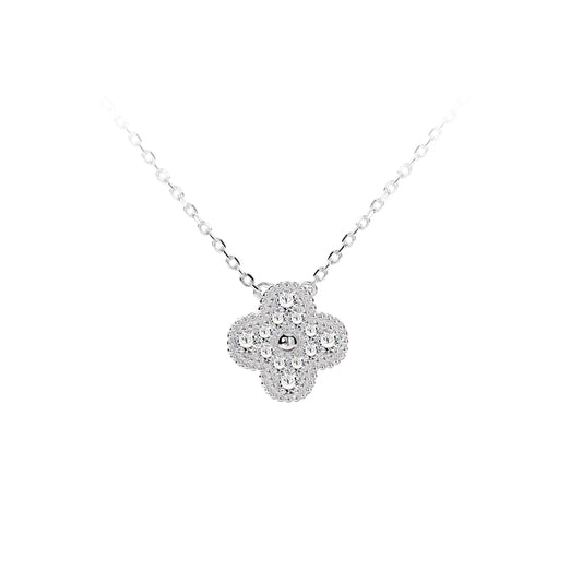 Cadena con dije con diamante (0.113 ct)