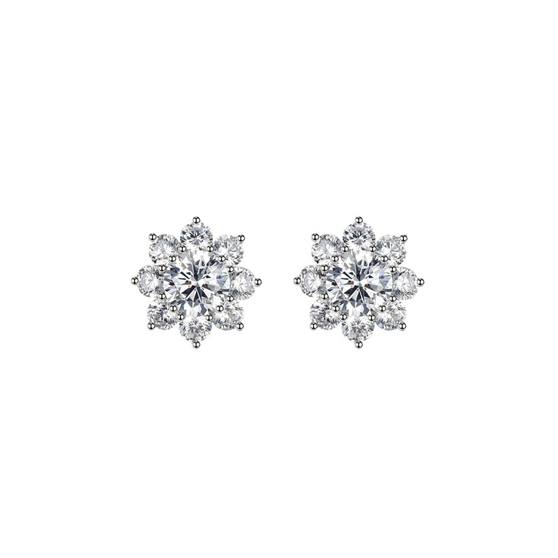 Broqueles con diamante (1.314 ct- 1.396 ct)
