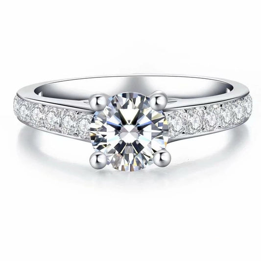 Anillo con diamante (2.521 ct)