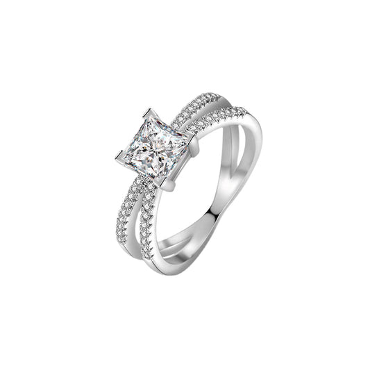 Anillo con diamante (3.323 ct)