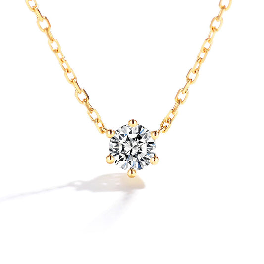 Cadena con dije con diamante (0.601 ct- 0.615 ct)
