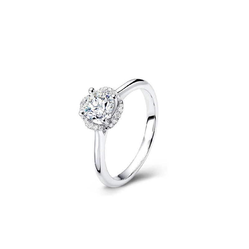 Anillo con diamante (1.167 ct)