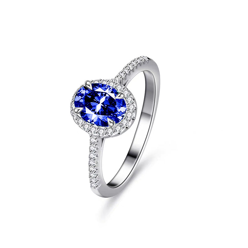 Anillo con diamante (2.993 ct)