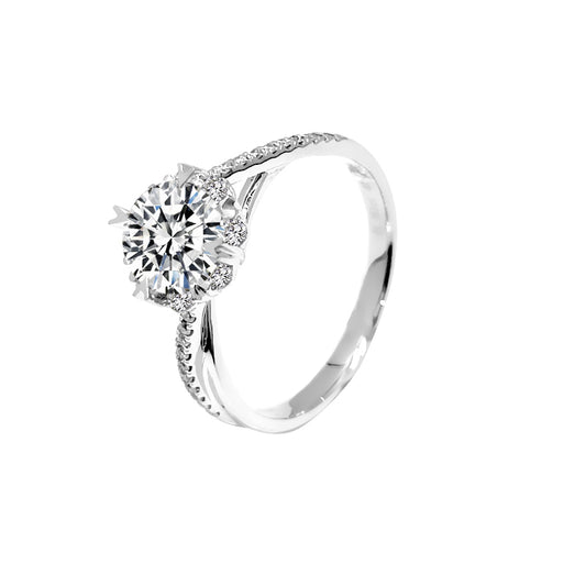 Anillo con diamante (0.716 ct- 1.403 ct)