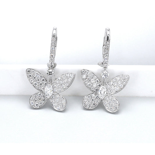 Broqueles con diamante (1.823 ct- 1.835 ct)