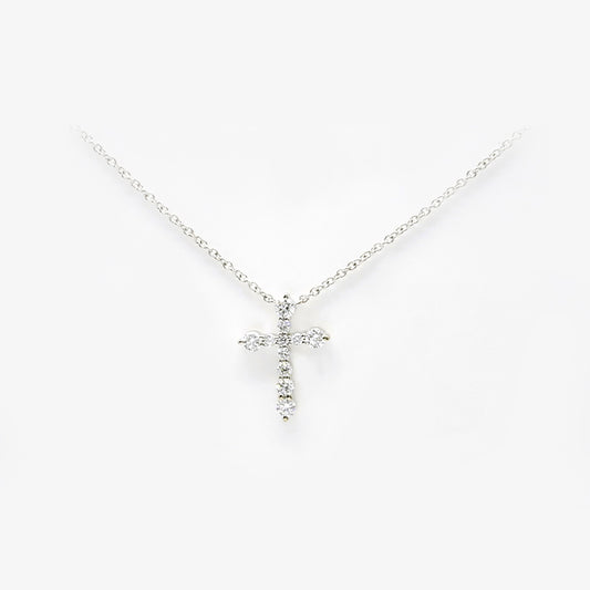 Cadena con dije con diamante (0.364 ct)