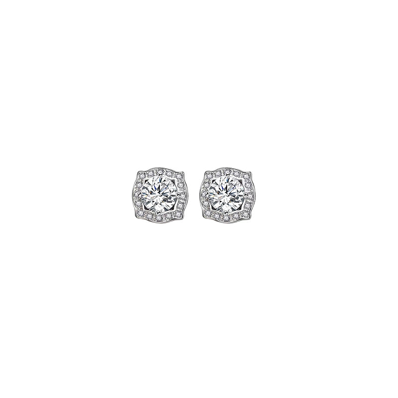 Broqueles con diamante (2.807 ct)