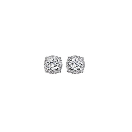 Broqueles con diamante (2.807 ct)