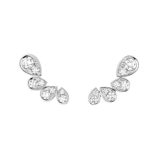 Broqueles con diamante (0.514 ct)
