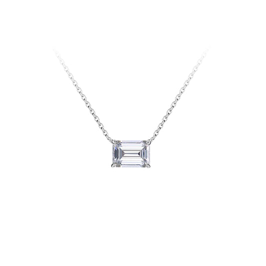 Cadena con dije con diamante (0.576 ct)