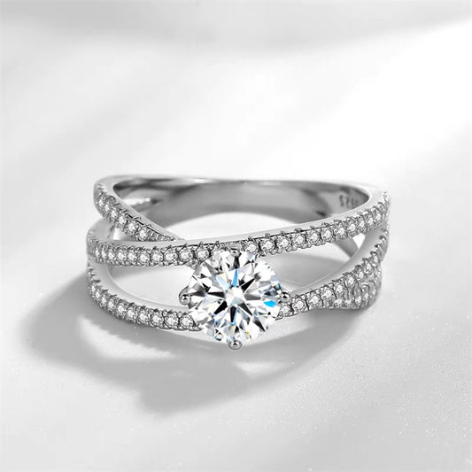 Anillo con diamante (2.353 ct)