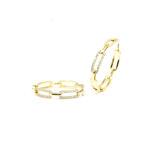 Arracadas con diamante (0.64 ct)