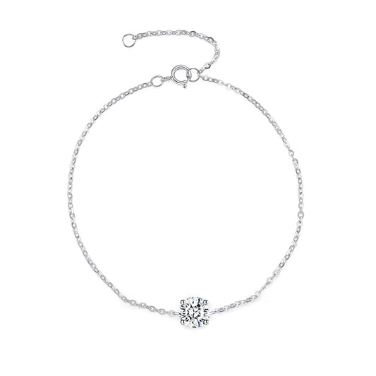 Pulso con charm con diamante (1.05 ct)