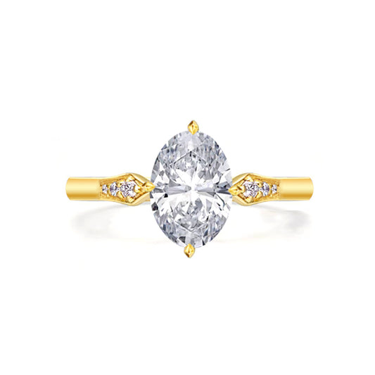 Anillo con diamante (2.103 ct)