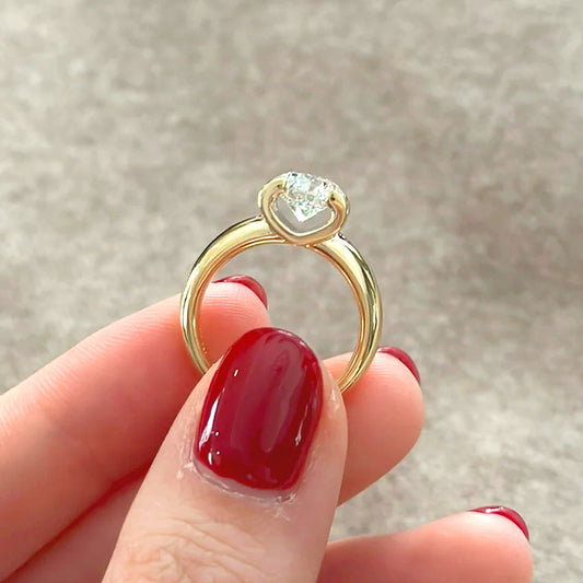 Anillo con diamante (1.0 ct- 1.011 ct)