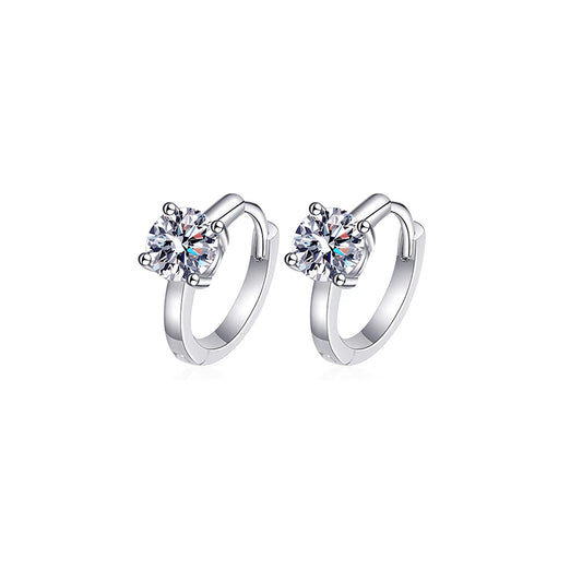 Arracadas con diamante (1.079 ct- 1.69 ct)