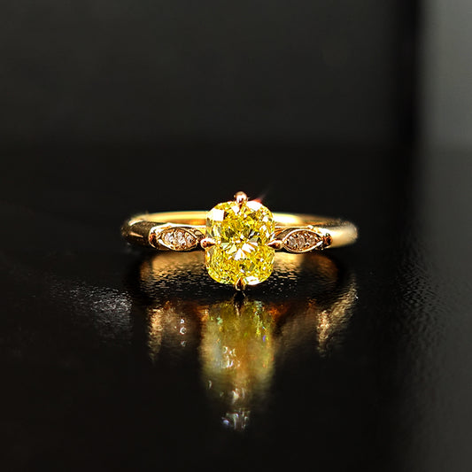 Anillo con diamante (1.146 ct)
