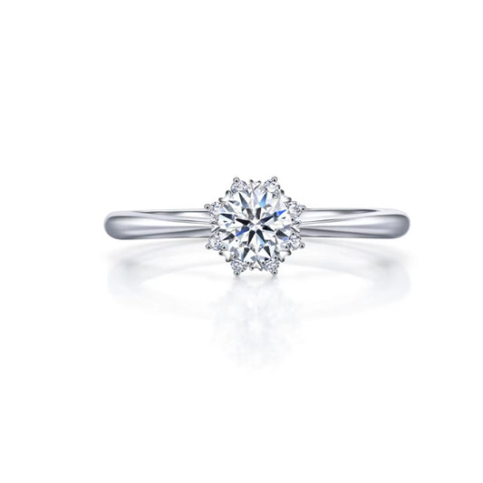 Anillo con diamante (1.171 ct- 1.186 ct)